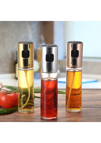 100ML Barbekü Pişirme Zeytinyağı Sprey Şişesi Yağ Sirkesi Sprey Şişeleri Su Pompası Izgara Barbekü Püskürtücü 2 (Yurt Dışından)