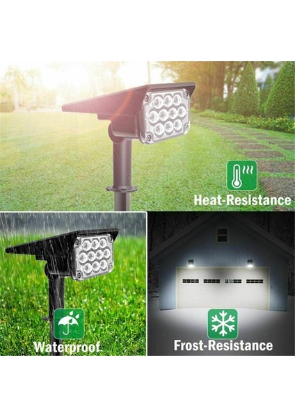 Güneş Spot Işığı Güneş Bahçe Lambası IP65 Güneş Enerjisi Yeşil Işık Yard Dekor Için Güneş Işığı Açık Avlu Spot Işığı (Yurt Dışından) fırsatları