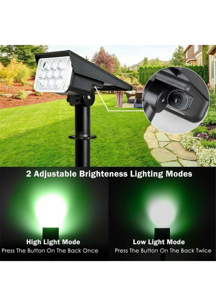 Güneş Spot Işığı Güneş Bahçe Lambası IP65 Güneş Enerjisi Yeşil Işık Yard Dekor Için Güneş Işığı Açık Avlu Spot Işığı (Yurt Dışından) indirimleri