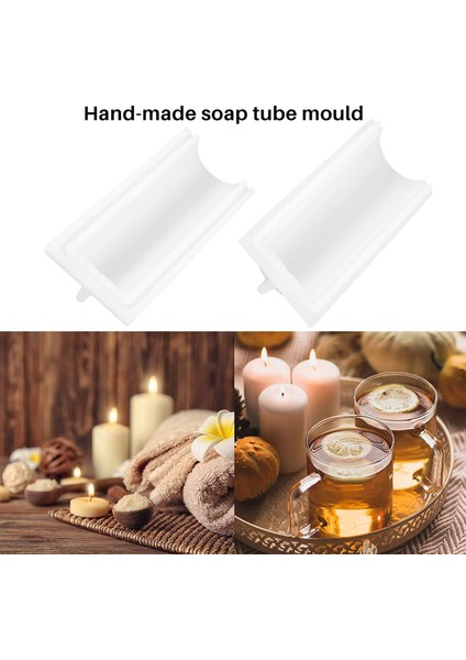 Silikon Sabun Kalıp 1000ML Yuvarlak El Sabunu Kalıp Tüp Modeli Silikon Kalıp Uzun Silindir Soğuk Proses Sabun Formu El Yapımı Sabun Kalıp (Yurt Dışından)