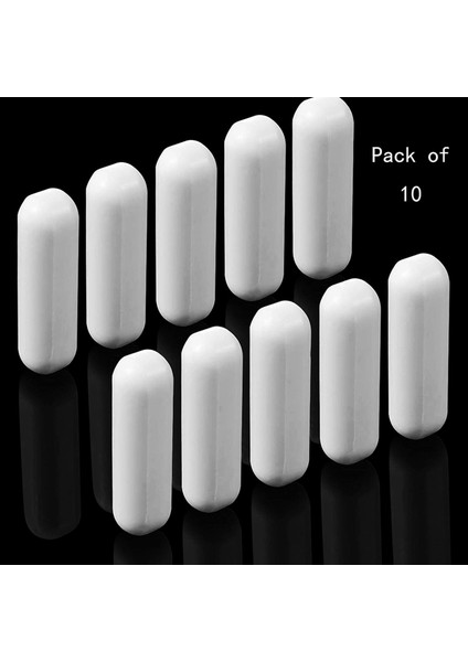 20 Adet Ptfe Manyetik Karıştırıcı Mikser Karıştırma Çubuğu Laboratuvar Bar Karıştırma Plakası Mıknatıs Karıştırma Çubuğu Manyetik (7X25MM) (Yurt Dışından)