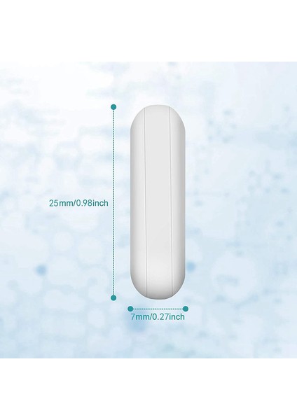 20 Adet Ptfe Manyetik Karıştırıcı Mikser Karıştırma Çubuğu Laboratuvar Bar Karıştırma Plakası Mıknatıs Karıştırma Çubuğu Manyetik (7X25MM) (Yurt Dışından)