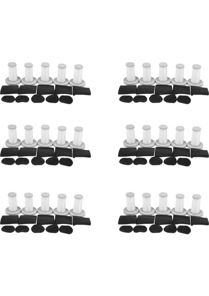 6x Elektrikli El Süpürgesi Hepa Filtre Sünger Filtre Kiti Xiaomi Deerma DX700 DX700S Vakum Yedek Parça Aksesuarları (Yurt Dışından)