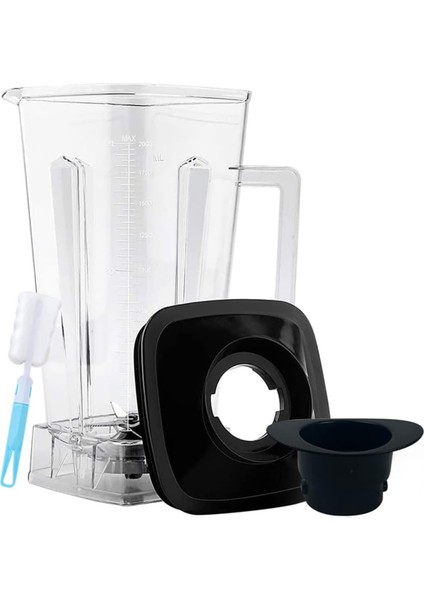 Blender Sürahisi Için, Bıçaklı ve Kapaklı 64 Oz Kap Blender Kabı 5200 5300 A2300 A2500 ile Değiştirin (Yurt Dışından)