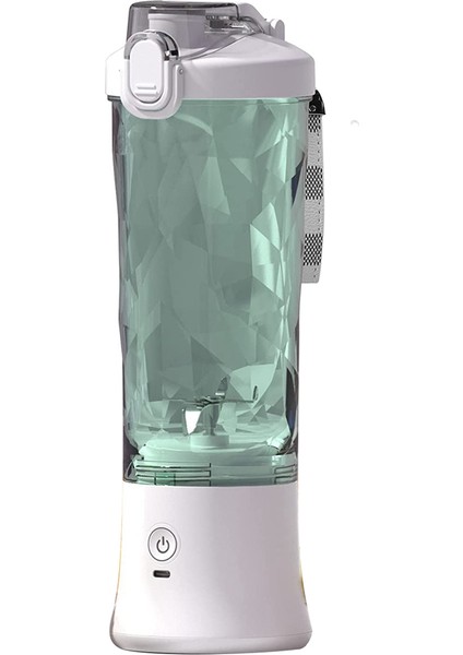 Taşınabilir Blender, Shake ve Smoothie'ler Için Kişisel Boyutlu Blender, 6 Bıçaklı Mini Blender 20 Oz Ev Için, Seyahat Beyazı (Yurt Dışından)