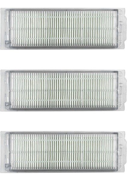 3 Adet Yıkanabilir Hepa Hava Filtreleri Xiaomi Mijia Mi Robot Vakum Mop-P Pro STYTJ02YM Temizlik Robotu Aksesuarları STYTJO2M (Yurt Dışından)