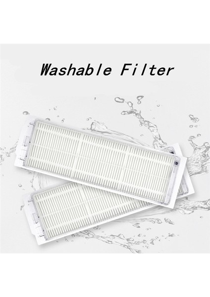 3 Adet Yıkanabilir Hepa Hava Filtreleri Xiaomi Mijia Mi Robot Vakum Mop-P Pro STYTJ02YM Temizlik Robotu Aksesuarları STYTJO2M (Yurt Dışından) fırsatları