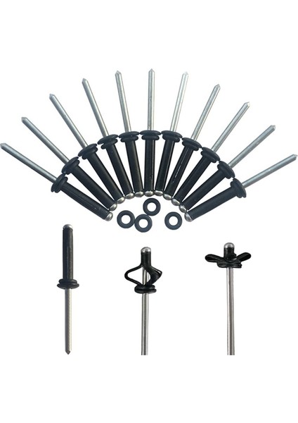 60 O Halkalı 60 Adet Tri-Grip Perçin Derin Su Kurulumu Için Kayık, Kano ve Tekne Uzun Kavrama Üç Katlı Üçlü Ampul (Yurt Dışından) fiyatları