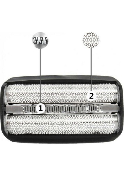 Braun 30B 310 330 4735 195S Tıraş Makinesi Folyo Değiştirme Için 3x Tıraş Makinesi Makas Kafası Kaseti (Yurt Dışından)
