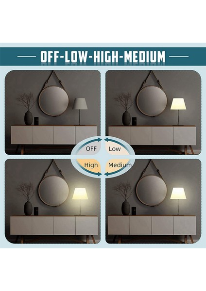 Dokunmatik Lamba Anahtarı 6 Paket, Kısılabilir LED Için Dokunmatik Lamba Kontrol Modülü, Ampuller, Kablo Kapaklı Lamba Anahtarı Değiştirme Kiti (Yurt Dışından) modelleri