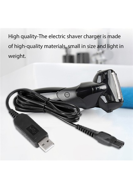 Philips Tıraş Makinesi Için Şarj Cihazı, Philips Norelco Oneblade QP6520 QP6510 Için 15V USB Şarj Cihazı Şarj Kablosu Güç Kablosu (Yurt Dışından)
