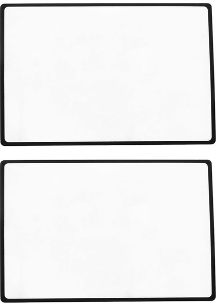 2x Okuma Destek Sayfası Büyüteç Büyüteç 3-Zoom Siyah (Yurt Dışından)