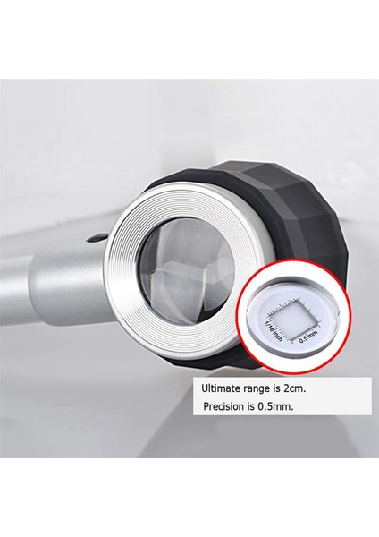 4 Adet El 45X Katlanır Keten Test Cihazı Metal Büyüteçler Kumaş Iplik Sayacı Büyüteç Işık ile Büyüteç (Yurt Dışından) modelleri