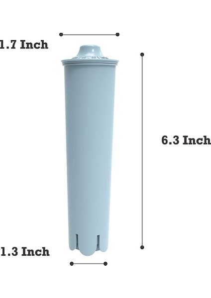 6 Packs For Clearyl For Coffee Machines Blue Replacement Water Filter (Yurt Dışından)