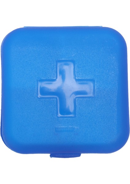 Yeni Taşınabilir 4 Yuvalı Tıp Vaka Organizatör Plastik Hap Kutuları Konteyner Bölmesi Tıp Tablet Tutucu (Mavi) (Yurt Dışından) modelleri