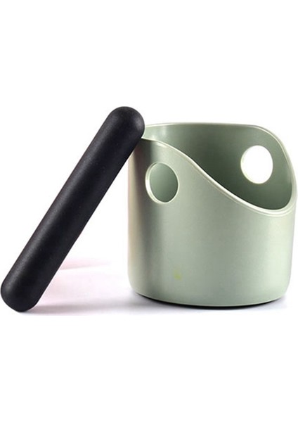 Coffee Knock Box Anti Shock-Absorbent Cafe Box Espresso Grind Dump Bin Waste Bin With Detachable Knock Bar (Yurt Dışından)