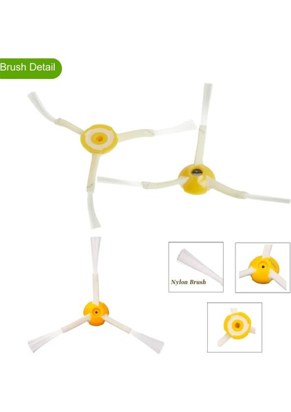 Irobot Roomba 800 Serisi 850 860 861 866 870 880 890 900 Serisi 960 980 981 985 Elektrikli Süpürge Yedek Kiti (Yurt Dışından) modelleri