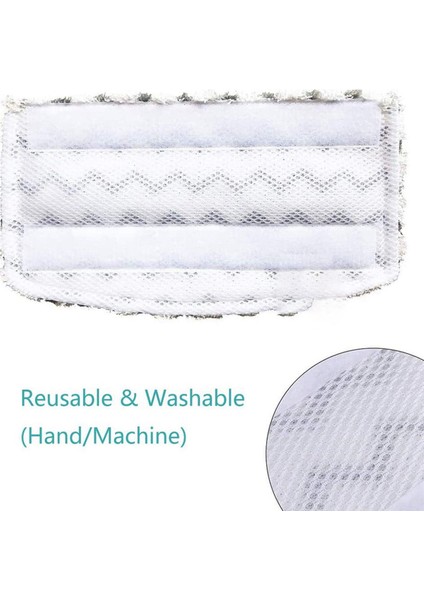 6 Paket Buharlı Paspas Yedek Pedleri Köpekbalığı Buharlı Paspas S1000 S1000A S1000C S1000WM S1001C Elektrikli Süpürgeler (Yurt Dışından)