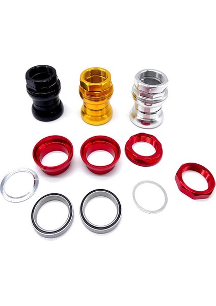 Katlanır Bisiklet Için Bisiklet Harici Kulaklık 1 1/8 Inç 28.6mm Çatal Rulmanlar Kulaklık Konu Siyah (Yurt Dışından) fiyatları