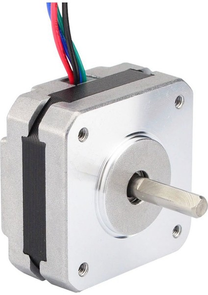 4x 17HS08-1004S 4-Lead Nema 17 Step Motor 20MM 1A 13NCM(18.4OZ.IN) 42 Motor NEMA17 Step Dıy 3D Yazıcı Cnc Için (Yurt Dışından)
