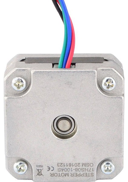 4x 17HS08-1004S 4-Lead Nema 17 Step Motor 20MM 1A 13NCM(18.4OZ.IN) 42 Motor NEMA17 Step Dıy 3D Yazıcı Cnc Için (Yurt Dışından)