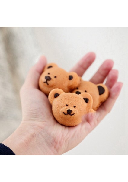 8 Kavite Yapışmaz Kek Fırın Tepsisi, Yapışmaz Sevimli Ayı Muffin Dıy Tatlı Pasta Pişirme Dekor Araçları Pişirme Aracı (Yurt Dışından) fiyatları