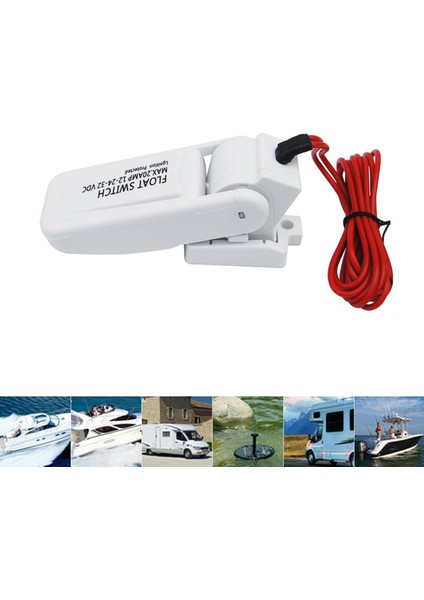 2x Sintine Pompası Şamandıra Anahtarı Otomatik 12V 24V Veya 32V Tekne Yat Karavan Kamp Deniz Balıkçılık Su Pompası Otomatik Açık/kapalı (Yurt Dışından)