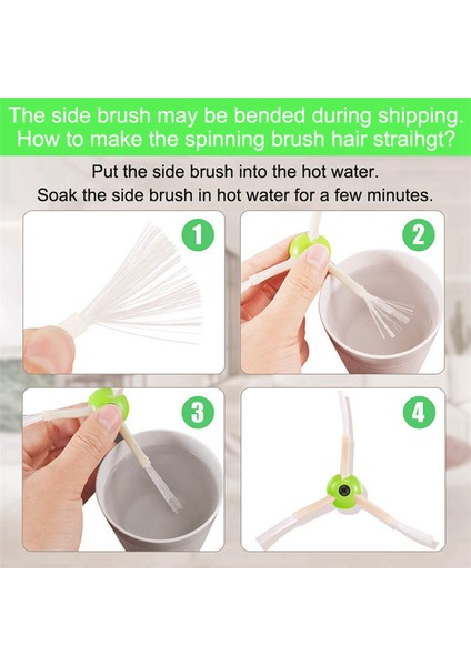 2x Yedek Parçalar Irobot Roomba I3 I4 I6 I7 I8 J7 E5 E6 E7 Robotlu Süpürge Ana Yan Fırça Hepa Filtre (Yurt Dışından) fırsatları