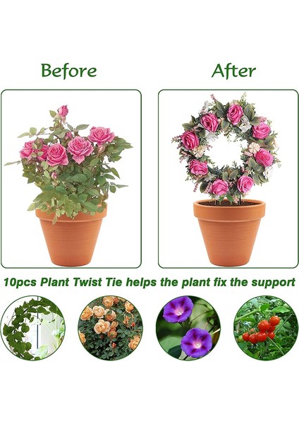 4 Adet Izgara Bitki Rattan Destek Hatları Tırmanma Tesisleri Bitki Tırmanma Çerçevesi Saksı Çiçekleri Sapanlar Rulo ve Kalpler (Yurt Dışından) indirimleri