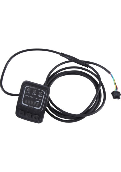 Elektrikli Bisiklet Ekranı G20 LCD Ekran Kontrolü 24V 36V 48V Hız Ölçer Kilometre Kablolu Sm Konektörü (Yurt Dışından)