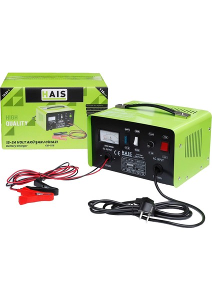 Hais 12 - 24 Volt Akü Şarj Cihazı