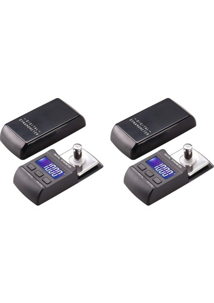 2x 100G / 0.01G Dijital Pikap Stylus Kuvvet Ölçer Lp Plak Çalar Iğne Basınç Göstergesi 10G Kalibrasyon Ağırlığı ile (Yurt Dışından)