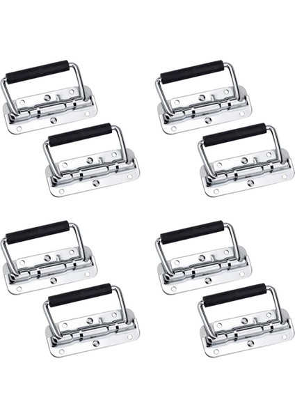 8 Adet 304 Paslanmaz Çelik Yay Kolu Prop Kutusu Aracı Alüminyum Kutu Kolu Etkinlik Kolu Katlanır Endüstriyel Kolu (Yurt Dışından)