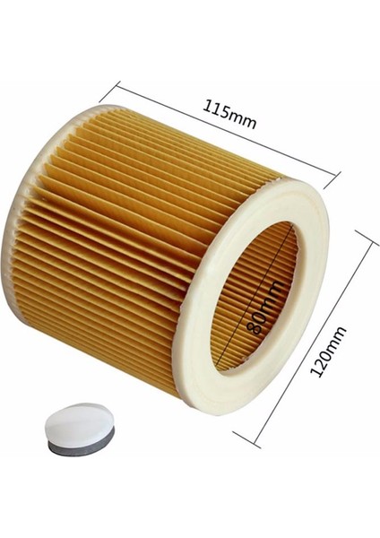 Hava Toz Filtresi Değiştirme Karcher WD2250 WD3.200 Mv2 Mv3 Wd3 Elektrikli Süpürgeler Kartuşu Hepa Filtre Parçaları C (Yurt Dışından) fiyatları