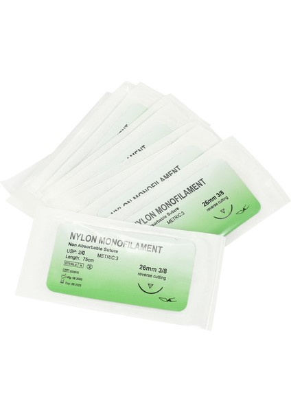 24 Adet Iğne Dikiş Naylon Monofilament Iplik 2/0 (Yurt Dışından) modelleri