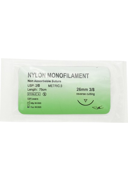 24 Adet Iğne Dikiş Naylon Monofilament Iplik 2/0 (Yurt Dışından) fırsatları