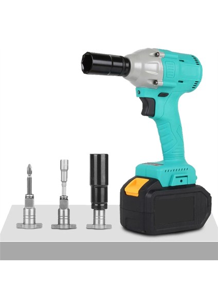 4 Adet 18V Elektrikli Fırçasız Darbeli Anahtar Mili Aksesuarları Çift Akülü Anahtar Parçaları Elektrikli Matkap Aleti (Yurt Dışından) fırsatları