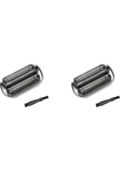 Braun Series 7, 7020S, 7025S, 7085CC, 7027CS, 7071CC, 7075CC Için 2x 73S Tıraş Makinesi Folyosu ve Kesici Yedek Parça (Yurt Dışından)