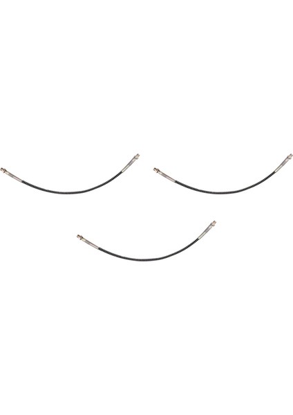 3x Pcp Şarj Hortumu 19.7 Inç/50 cm Yüksek Basınç 63MPA/9000PSI Uzaktan Doldurma Kırbaç Hortumu Uzatma (Yurt Dışından)