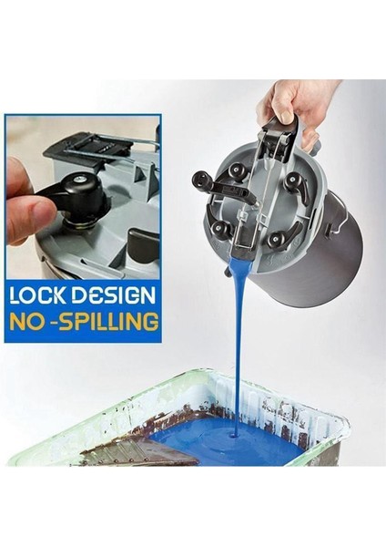 5x 4l Otomotiv Boyası ve Kaplama Karıştırma Bulamaç Kapak Karıştırıcı Boya Karıştırıcı Araçları Boya Kapağı Karıştırıcı Aracı (Yurt Dışından)