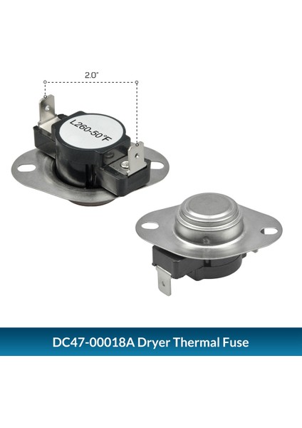 DC96-00887A DC47-00016A DC47-00018A Kurutucu Termal Sigorta ve Termostat Kitinin Değiştirilmesi Tam Uyum (Yurt Dışından) modelleri