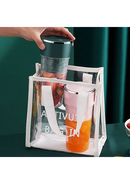 Mini Blender Sıkacağı, Karıştırma Fincan USB Şarj Meyve Suyu Sıkma Bardağı Seyahat Meyve Sıkacağı Blende Mikser Fincan Ev Için, Ofis Meyve Sıkacağı Pembe (Yurt Dışından)