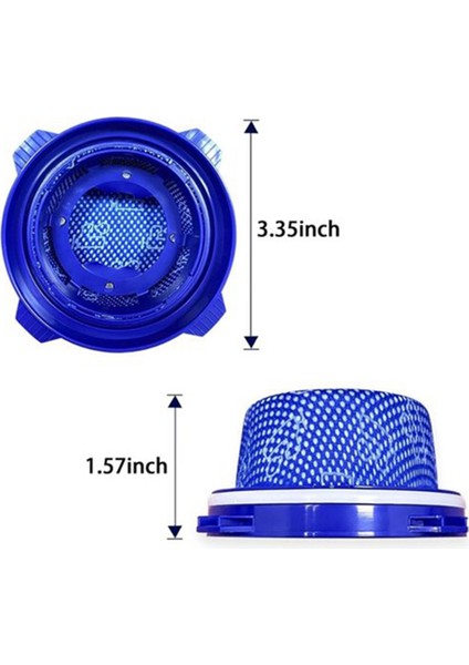 9 Adet Samsung Jet 90 75 70 60 VS9000RL Elektrikli Süpürge Yedek Parça Aksesuarları Mini Filtre DJ97-02649A (Yurt Dışından)
