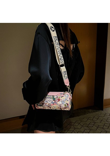 Tüp Çanta Moda Crossbody Çanta Ayı Omuz Çantası (Yurt Dışından) fiyatları