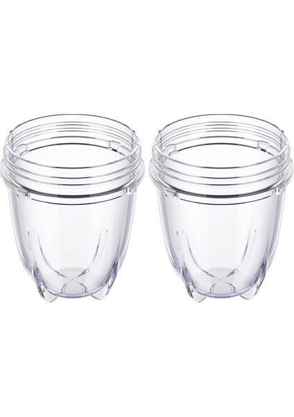 Blender Bardakları Seti Için 12OZ Bardak Yedek Parçaları 250W MB1101 Serisi Blenderlere Uygun (Yurt Dışından)