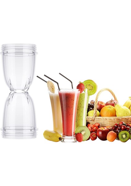 Blender Bardakları Seti Için 12OZ Bardak Yedek Parçaları 250W MB1101 Serisi Blenderlere Uygun (Yurt Dışından) fiyatları