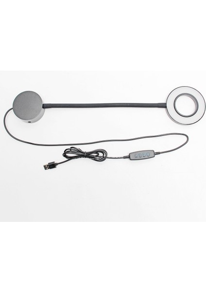 LED Masa Lambası 5W Üç Karartma USB Anahtarı Kablosu Masa Lambası Işık Okuma Lambası Duvar Lambası Beyaz Üzerinde Klip (Yurt Dışından) modelleri