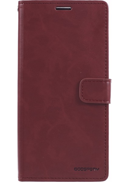 iPhone15 Pro Case Cüzdan Pu Deri Kapak Kırmızısı Için Blue Moon (Yurt Dışından) indirimleri