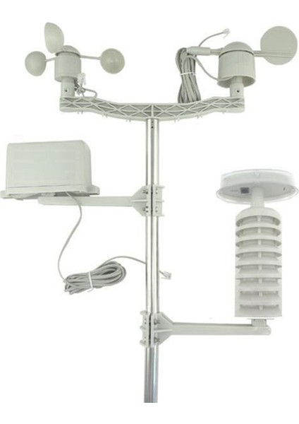 2x WH-SP-WS01 Anemometre Rüzgar Hızı Ölçüm Cihazı Rüzgar Hızı Sensörü Meteorolojik Alet (Yurt Dışından)