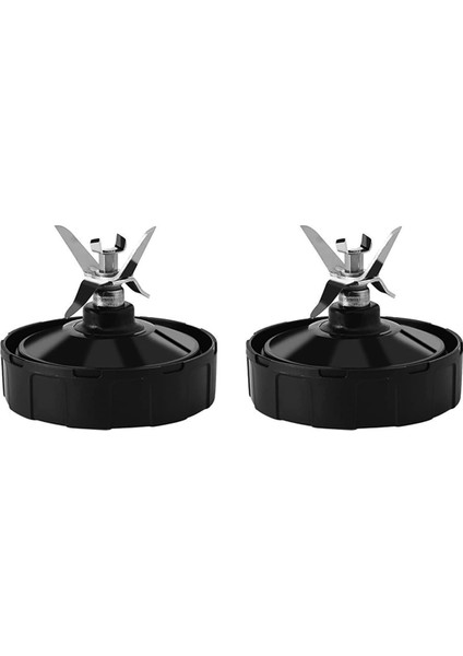 Ninja Blender Için 2x Yedek Parça Montajı 7 Yüzgeçleri, Çıkarıcı Bıçak Blender Fincan Parçaları BL451 BL456 (Yurt Dışından)